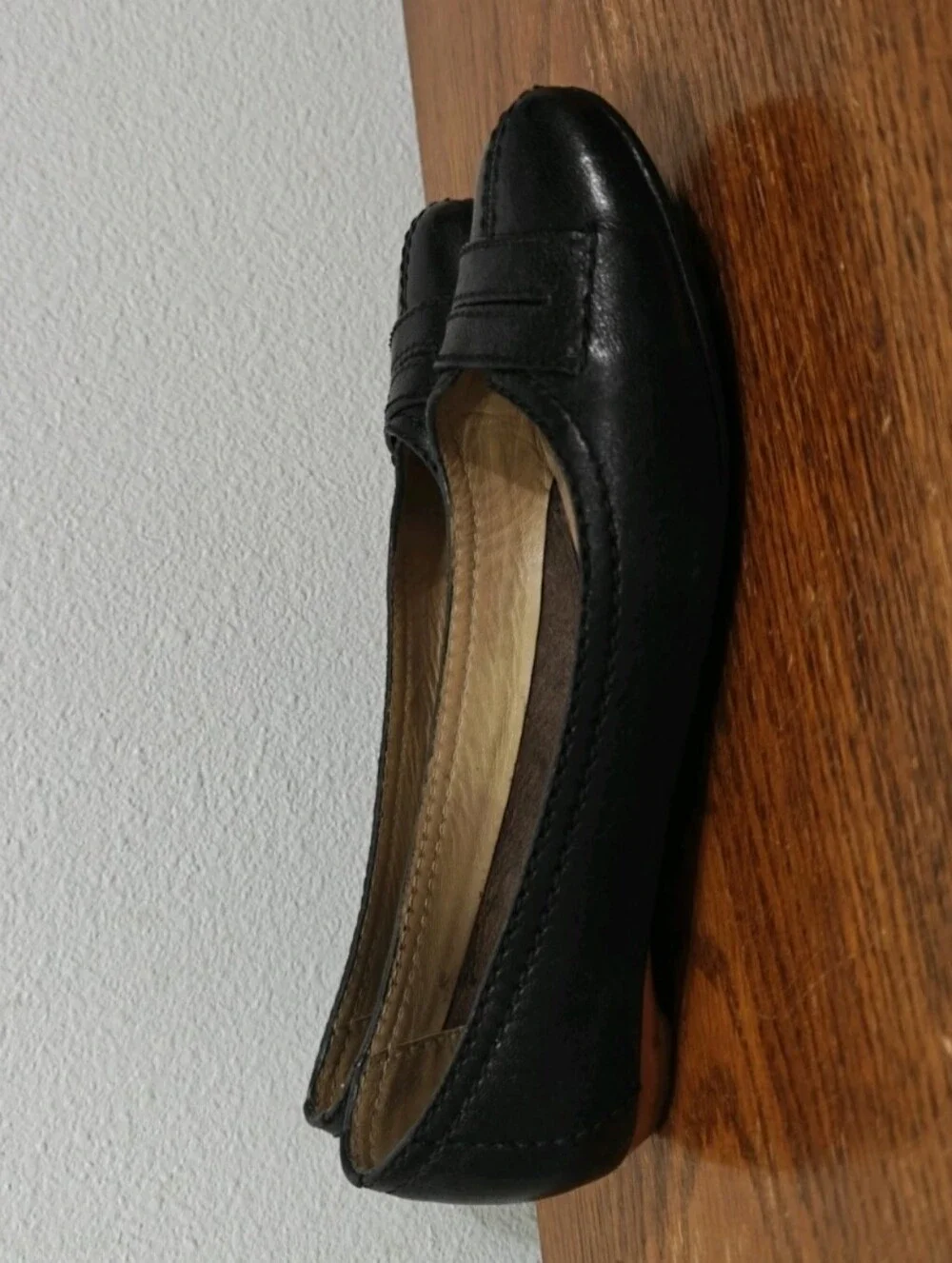 Chloe Black Ballet Flats Leather EU 38 US 7.5 Classic Chloé - Picture 4 of 11